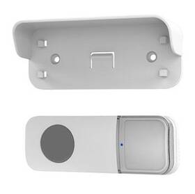 Tlačidlo Solight 1L67T pre 1L67 sériu, 200m, learning code, kryt na menovku biela farba
