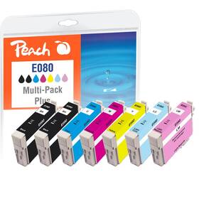 Cartridge Peach Epson 80, T0807 Multipack Plus, 7x 8,2 ml - CMYK 

