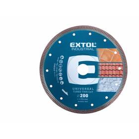 Kotúč diamantový EXTOL 8703046 turbo Thin Cut 200x25,4x2mm 

