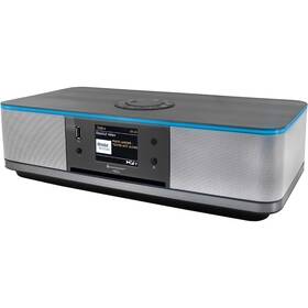 Internetový rádioprijímač s DAB+ Soundmaster ICD2023WE strieborný/biely

