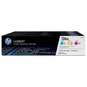 Toner HP 126A, 3x 1 000 strán - CMY 

