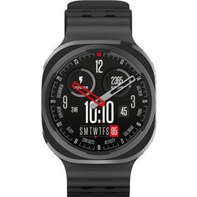 Inteligentné hodinky Carneo GTR Falcon HR+ čierne

