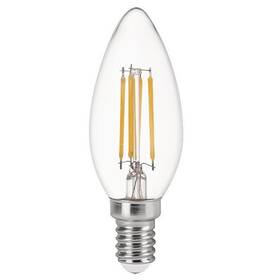 Inteligentná žiarovka IMMAX NEO SMART filamentová LED E14, stmívatelná priehľadná

