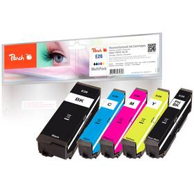 Cartridge Peach Epson 26, T2616, MultiPack, 1x 7,6, 4x 6,2 ml - CMYK 

