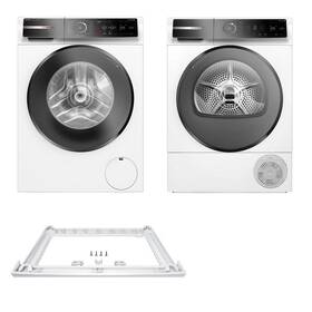 Set výrobkov Bosch WGB244A0CS + WQB246DNCS + WTZ27510 biely


