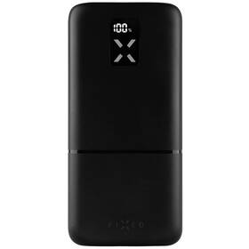 Powerbank FIXED Zen 30 s LCD displejom a výstupom PD 20W, 30 000 mAh čierna farba
