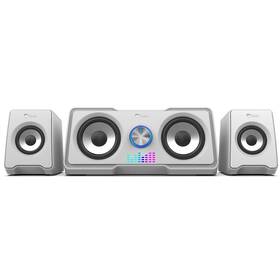 Reproduktory C-Tech SPK-16, 2.2, RGB biele

