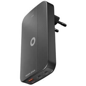 Nabíjačka do siete Mobile Origin Slim 2xUSB-C/1x USB-A  65W GaN III čierna

