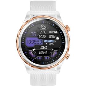Inteligentné hodinky Carneo Queen HR+ - rosegold 

