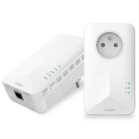 Sieťový rozvod LAN po 230V Strong Wi-Fi 1000 Kit FR V2 biela

