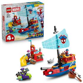 Stavebnica LEGO® ǀ Marvel Spidey a jeho fantastickí priatelia 11208 Pirátska loď Spideyho tímu 

