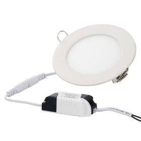 LED panel EMOS kruh, 120 x 21 mm, 6W, 360 lm biela farba
