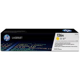 Toner HP 126A, 1 000 strán žltý

