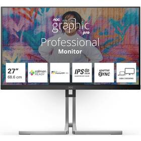 Monitor AOC Q27U3CV čierny/strieborný

