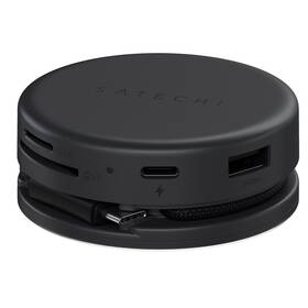 USB Hub Satechi OntheGo 7-in-1 Multiport Adapter čierny

