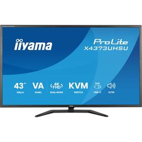 Monitor IIYAMA ProLite X4373UHSU-B2 čierny

