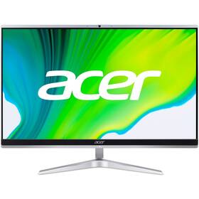 PC all in-one Acer C24-1650 strieborný


