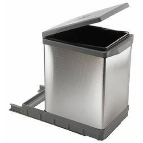 Odpadkový kôš Elletipi PAL609/1ALL TOWER, 17 l sivý

