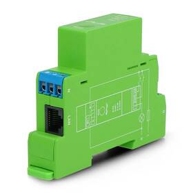 Modul Shelly Pre Dimmer 1PM, stmievací modul, LAN, WiFi, Bluetooth zelený

