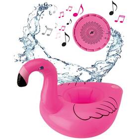 Prenosný reproduktor SBS Music Hero Flamingo zelený


