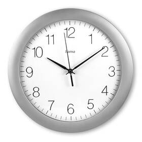 Nástenné hodiny Hama Tenerife strieborné

