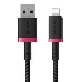 Kábel Baseus Dura USB/Lightning, 2.4A, 1m čierny/červený

