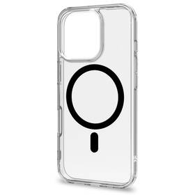 Kryt na mobil Celly Gelskinmag MagSafe na Apple iPhone 16 Pro čierny/priehľadný

