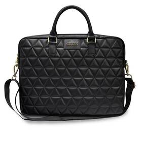 Brašna na notebook Guess Quilted 15" čierne

