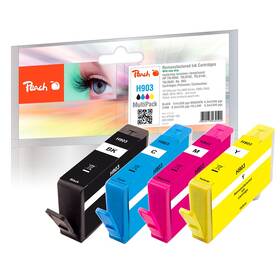 Cartridge Peach HP 903, MultiPack, 1x 330/3x 345 strán - CMYK 


