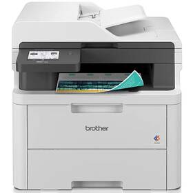 Tlačiareň multifunkčná Brother MFC-L3740CDW biela

