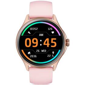 Inteligentné hodinky Niceboy Watch Pixel 2 zlaté

