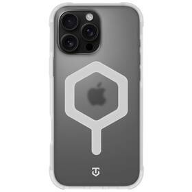 Kryt na mobil Tactical MagForce Hexagon na Apple iPhone 16 Pro Max biely/priehľadný

