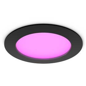 Vstavané svietidlo Philips Slim downlight L (170mm) čierne

