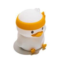 Detská LED lampička Muitomas Duck biela/žltá

