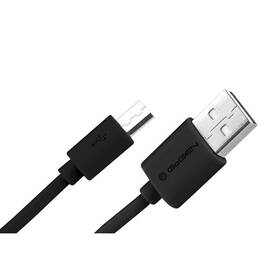 Kábel GoGEN USB/micro USB, 2m čierny

