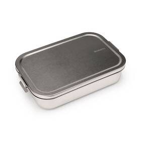 Jedálenský box Brabantia Bento Make & Take L, matt steel nerez

