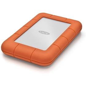 Externý pevný disk Lacie Rugged Mini 2TB, USB 3.0 oranžový

