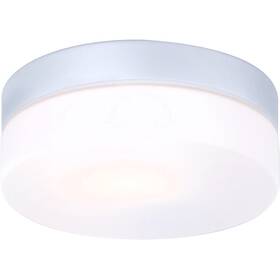 LED stropné svietidlo GLOBO Vranos, 18,5 cm strieborná farba
