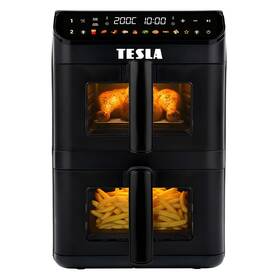 Fritéza teplovzdušná Tesla DualZone Q670 XXL čierna

