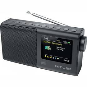 Rádioprijímač s DAB+ MUSE M-117 DBT čierny

