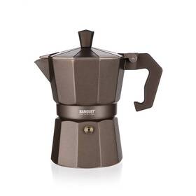 Moka kanvica BANQUET CAMPI Dark Brown 

