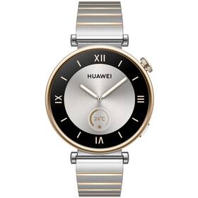 Inteligentné hodinky Huawei Watch GT 4 41mm - Silver + Stainless Steel Strap 

