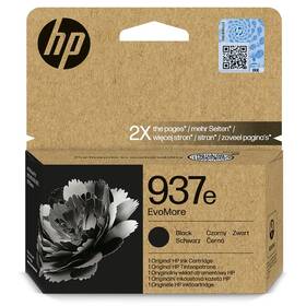 Cartridge HP EvoMore 937e, 2500 strán čierna

