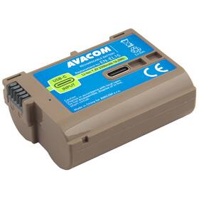 Batéria Avacom Nikon EN-EL15 Li-Ion 7.2V 2250mAh 16.2Wh USB-C sivá

