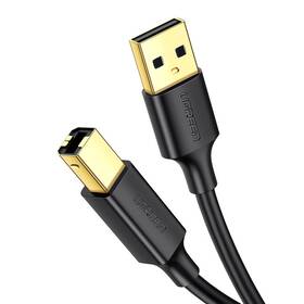 Kábel UGREEN USB/USB 2.0 B, 3m čierny

