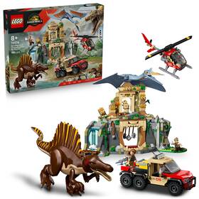 Stavebnica LEGO® Jurassic World  76976 Letecká mise se spinosaurem a quetzalcoatlem 

