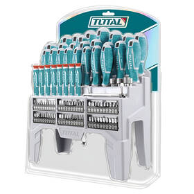 Sada skrutkovačov Total tools THT2506100 (100ks) 

