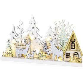 LED dekorácie RETLUX RXL 466 Zimný les 33cm 15 LED 

