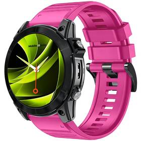 Remienok Mobile Origin Easy Strap Silicone Watch 22mm ružový

