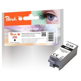 Cartridge Peach Canon PGI-35, 210 strán čierna

